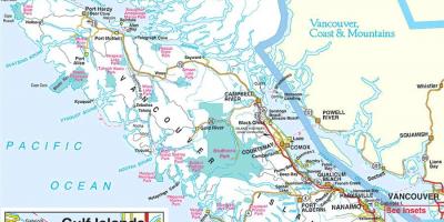 Ванкувер паркова мапи