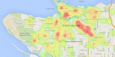 Мапа града Ванкувер пре нове ере